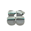 Ten Little Silver Sandals - Size 10
