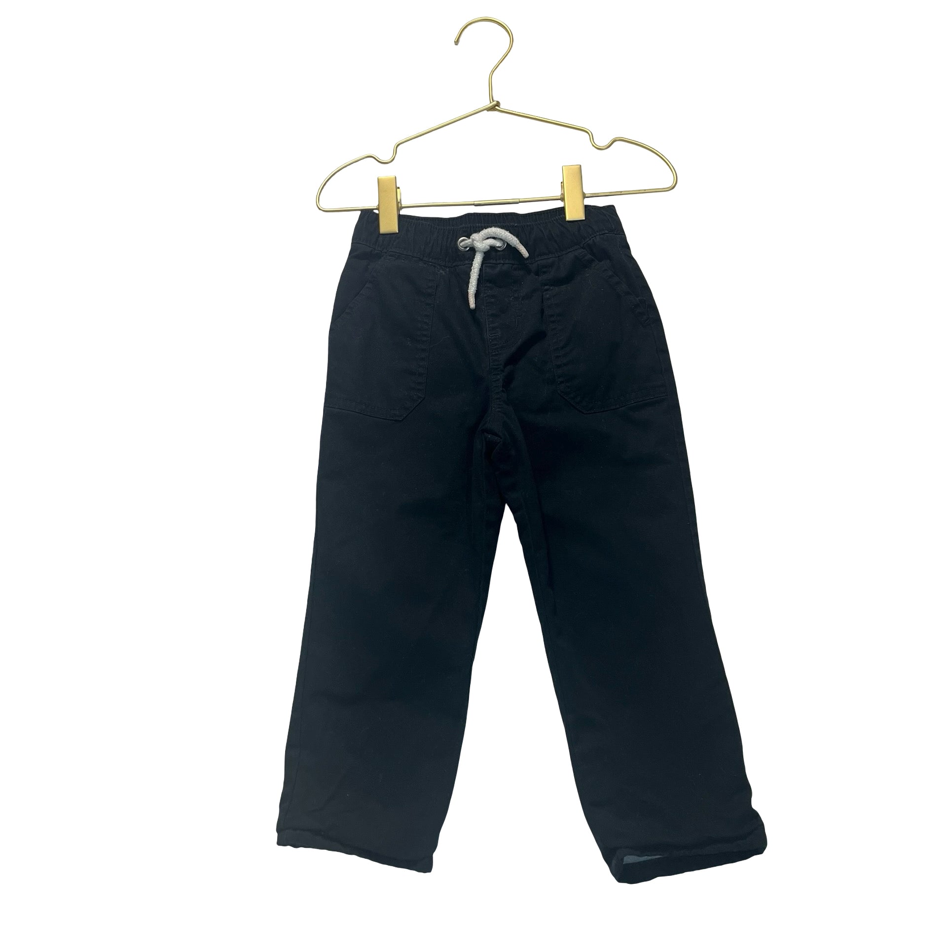 Cat & Jack Black Fleece Lined Pants - Size 3