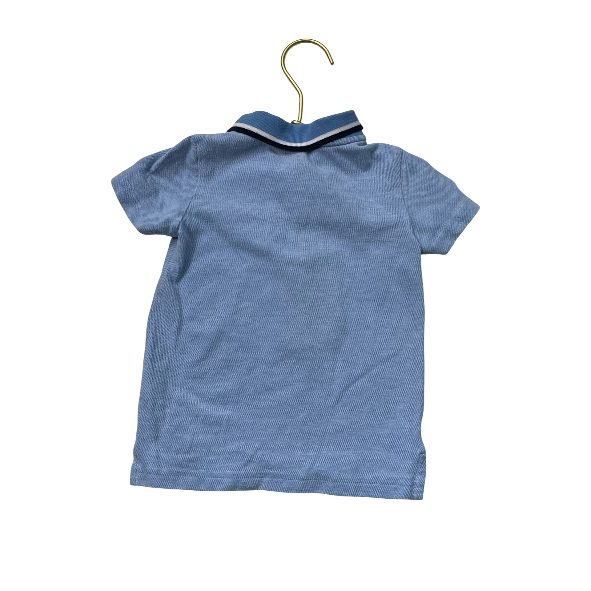 Janie and Jack Blue Polo Shirt - Size 12-18 Mo