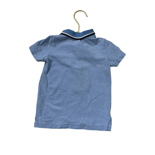 Janie and Jack Blue Polo Shirt - Size 12-18 Mo