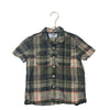 Old Navy Green Plaid Linen-Cotton Button Down Shirt - Size XS 5