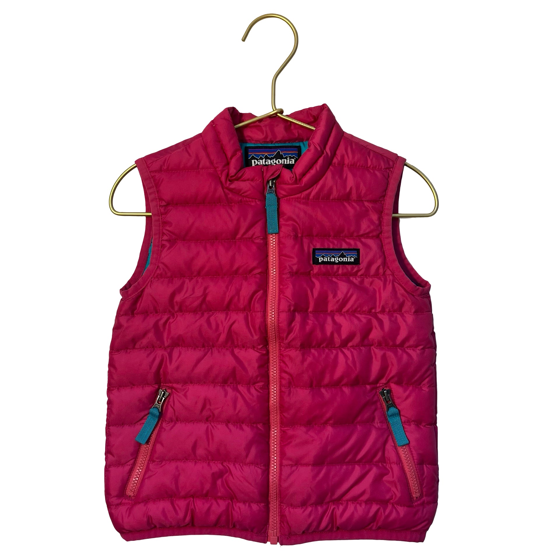 Patagonia Pink Puffer Vest - Size 2T