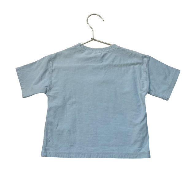 Zara Light Blue 'See You' Alligator Graphic T-Shirt - Size 18-24 Mo