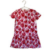 Stella McCartney Kids White, Pink, Red Heart Print Dress - Size 6