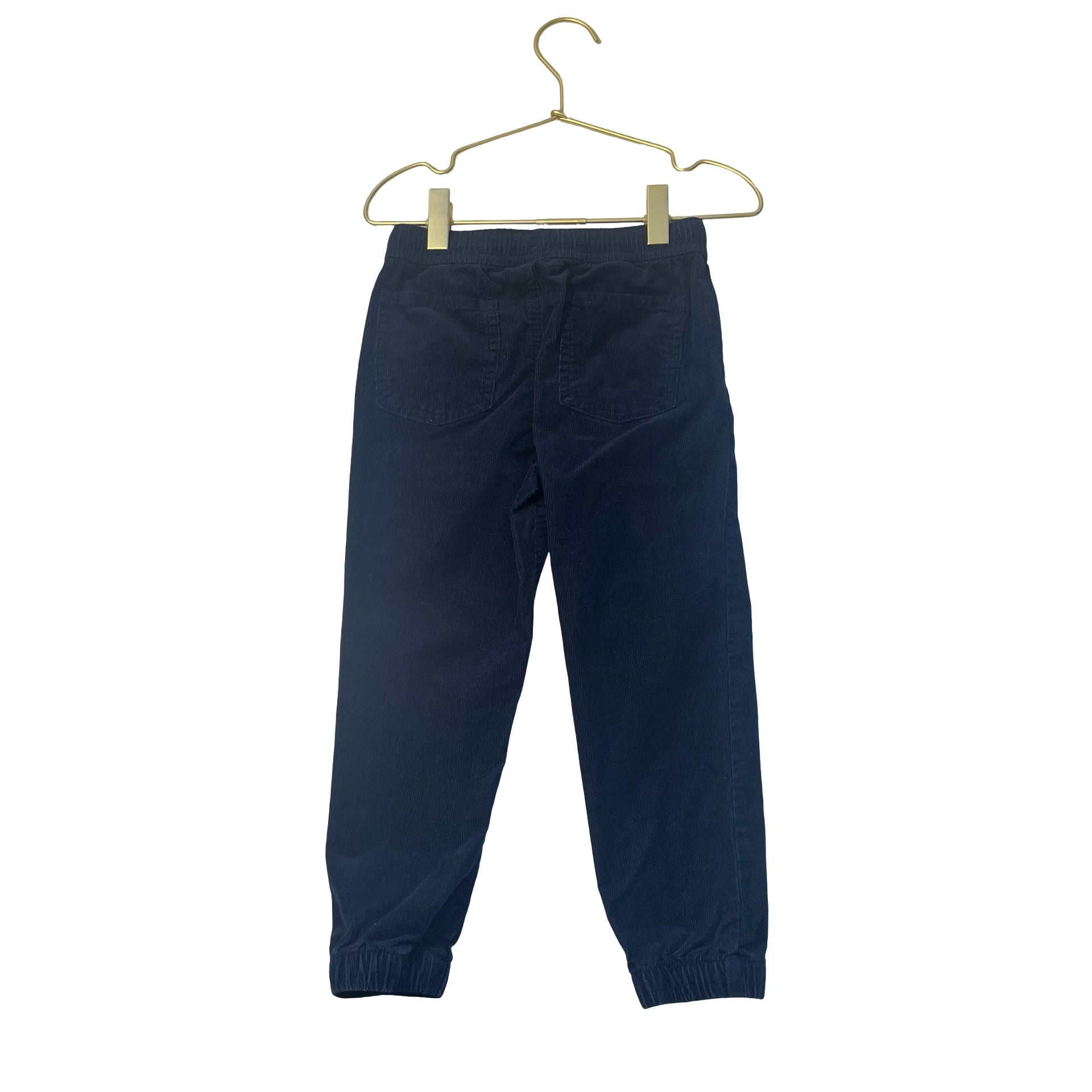 Janie and Jack Navy Corduroy Jogger Pants - Size 4
