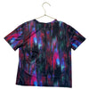 Old Navy Active Black & Multi-Color Pattern T-Shirt - Size S 6-7