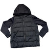 Old Navy Black Puffer Vest & Athletic Sweatshirt Jacket - Size S 6-7