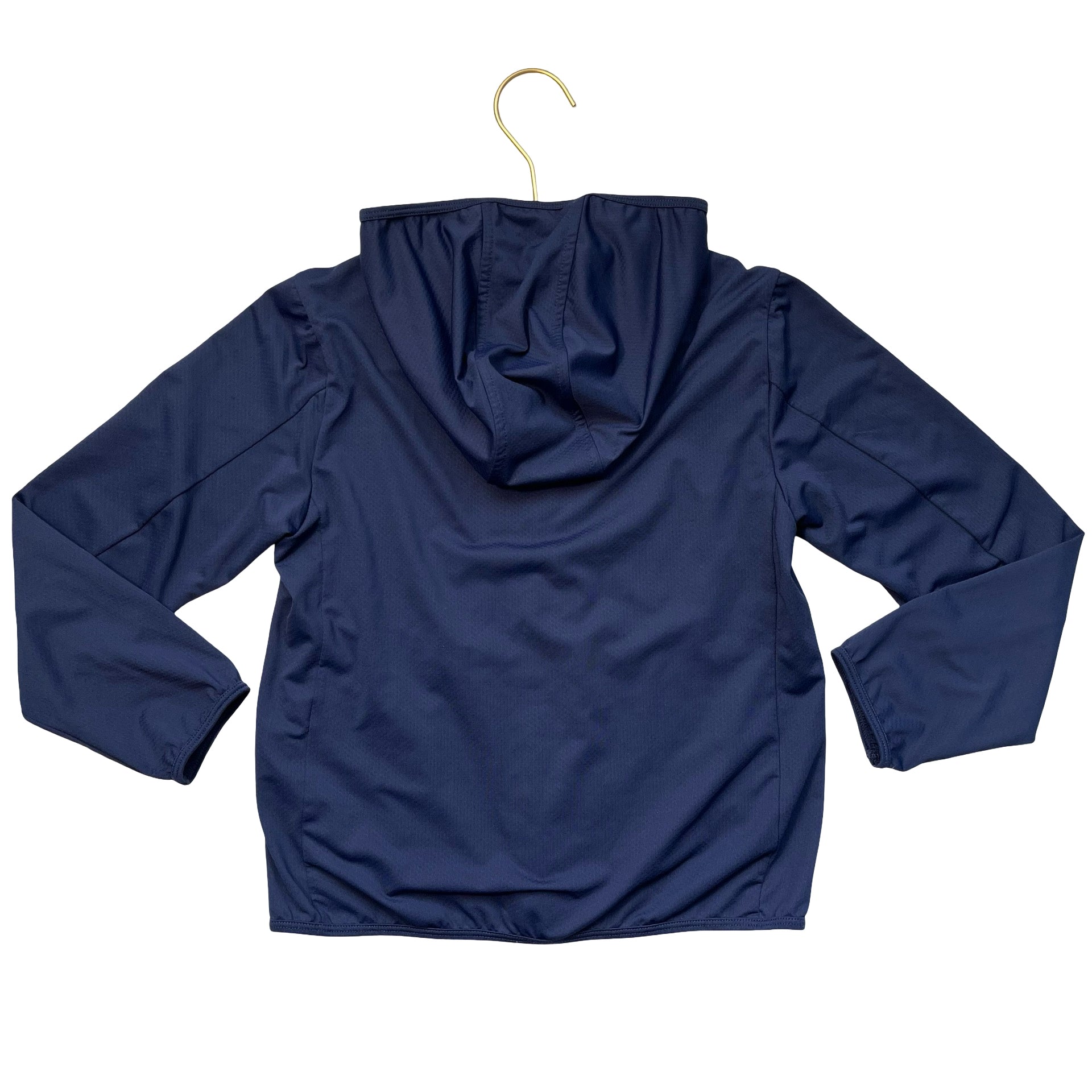 Uniqlo Navy Lightweight Hooded Jacket - Size 7-8