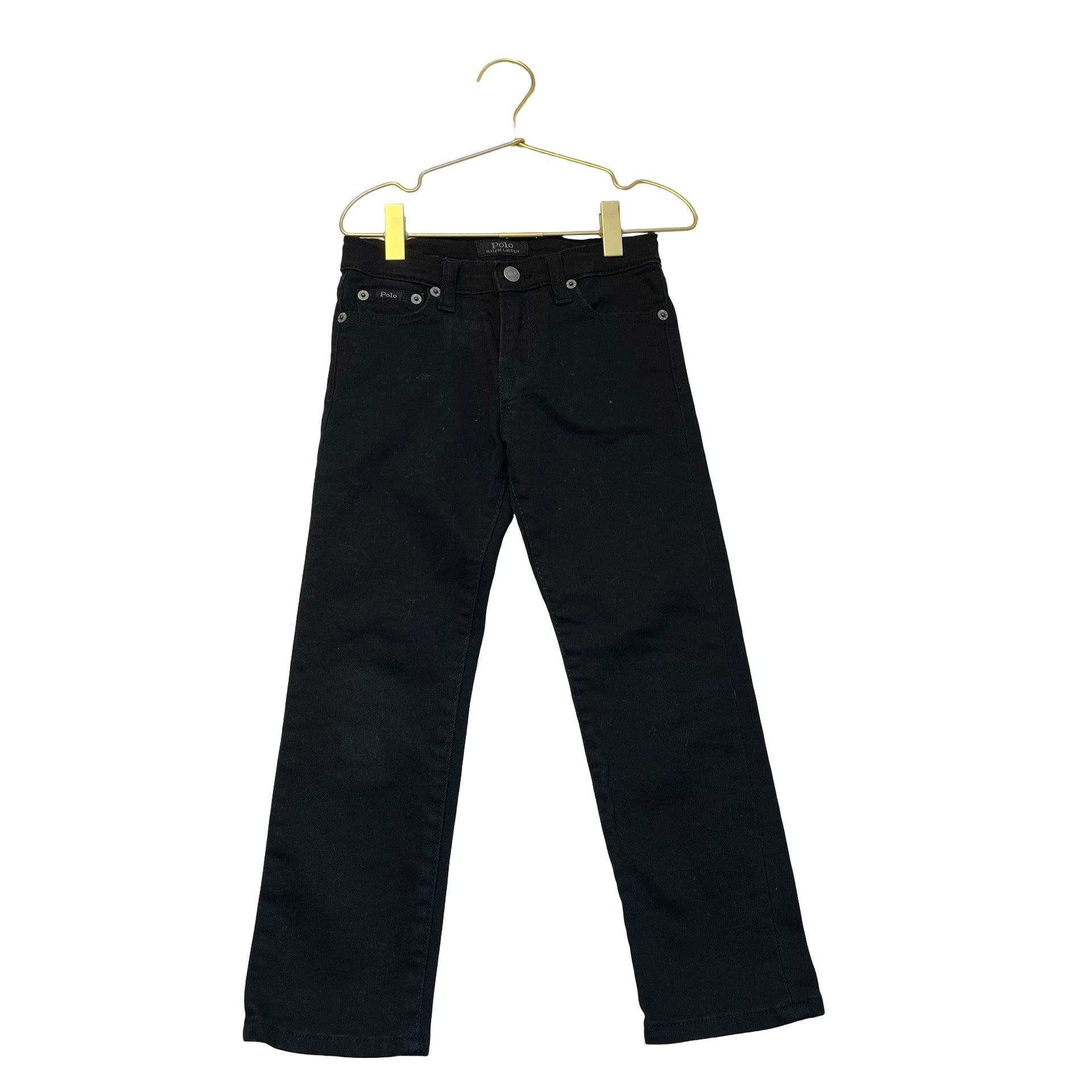 Polo Ralph Lauren The Hampton Straight Black Denim Jeans - Size 5