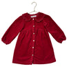 Zara Red Corduroy Shirt Dress - Size 3-4
