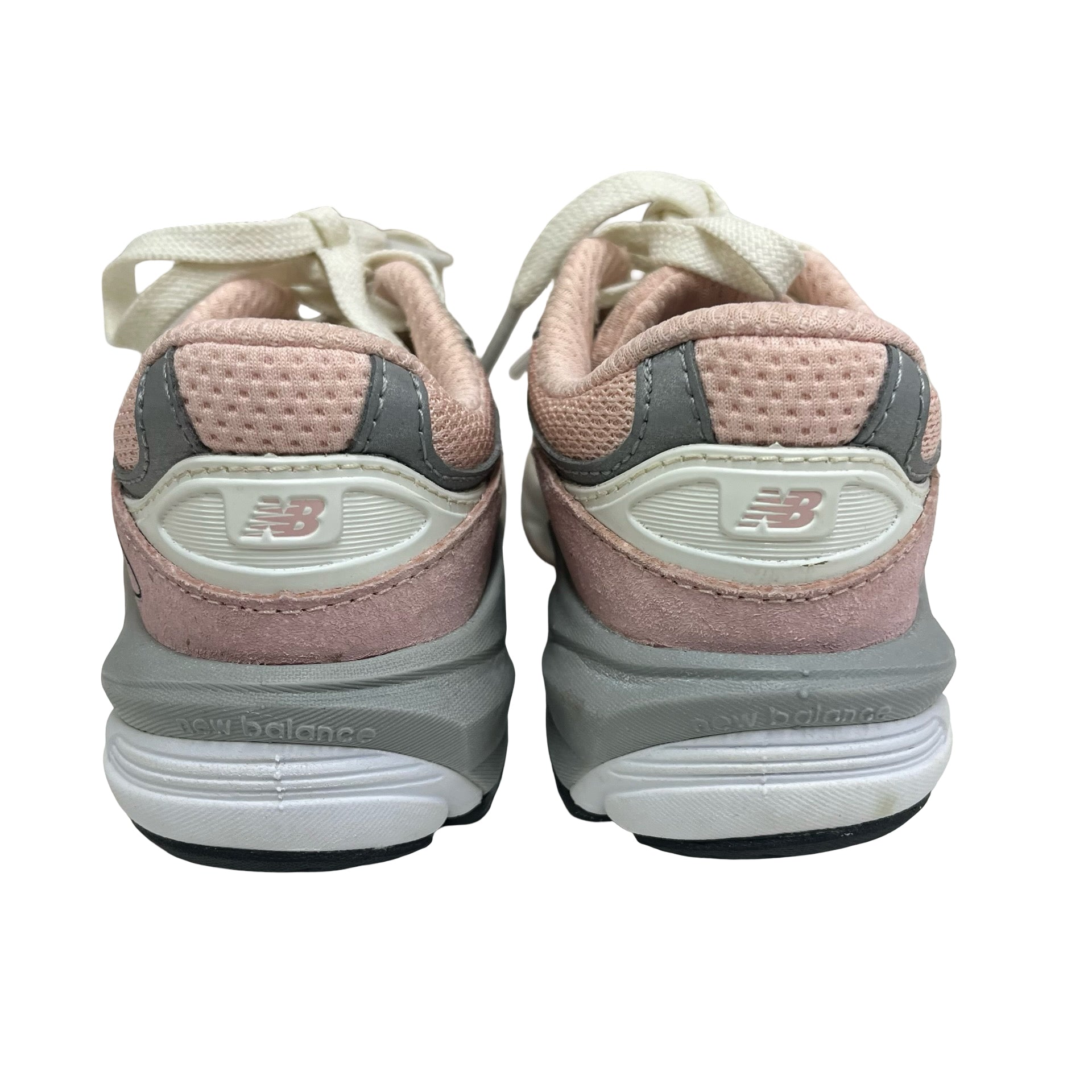 New Balance 990 Pink & Ivory Sneakers - Size 12.5