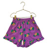 Bobo Choses Purple Peach Print Shorts - Size 10-11Y