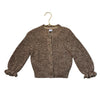 Baby Gap Heather Brown Cotton Cardigan Sweater - Size 3