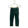 Tea Collection Green Velour Leggings - Size 12-18 Mo