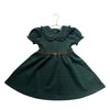 Janie and Jack Green Quilted Dress - Size 4