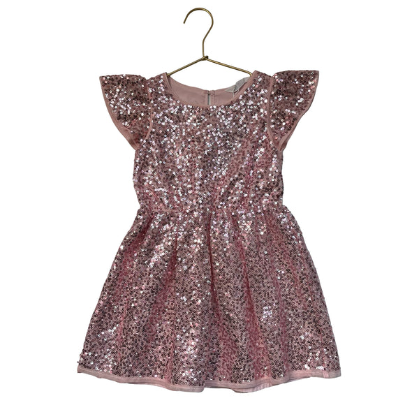 H&M Pink Sequin Dress - Size 3-4