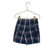 Garanimals Navy, Red, White Plaid Cargo Shorts - Size 3T