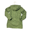 Cat & Jack Jersey-Lined Olive Green Hooded Field Jacket - Size S 6
