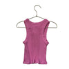 Sun Child Pink Ribbed Tank Top - Size 10