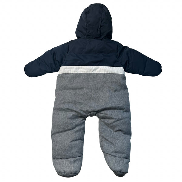 Jacad Gray, Navy, White Bunting - Size 12 Mo