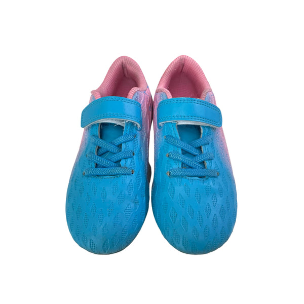 Deja Tu Pink & Blue Soccer Cleats - Size 11.5