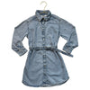 H&M Denim Belted Shirt Dress - Size 5T