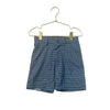 Garb Navy Plaid Shorts - Size 3T