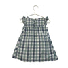 Pehr Ivory, Green, Gray Check Smocked Dress - Size 18-24 Mo