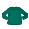 Mini Boden Green Applique Holiday Train Shirt - Size 6/7