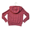 Brooks Brothers Nantucket Red Cotton Cable-Knit Hooded Sweater - Size S 8