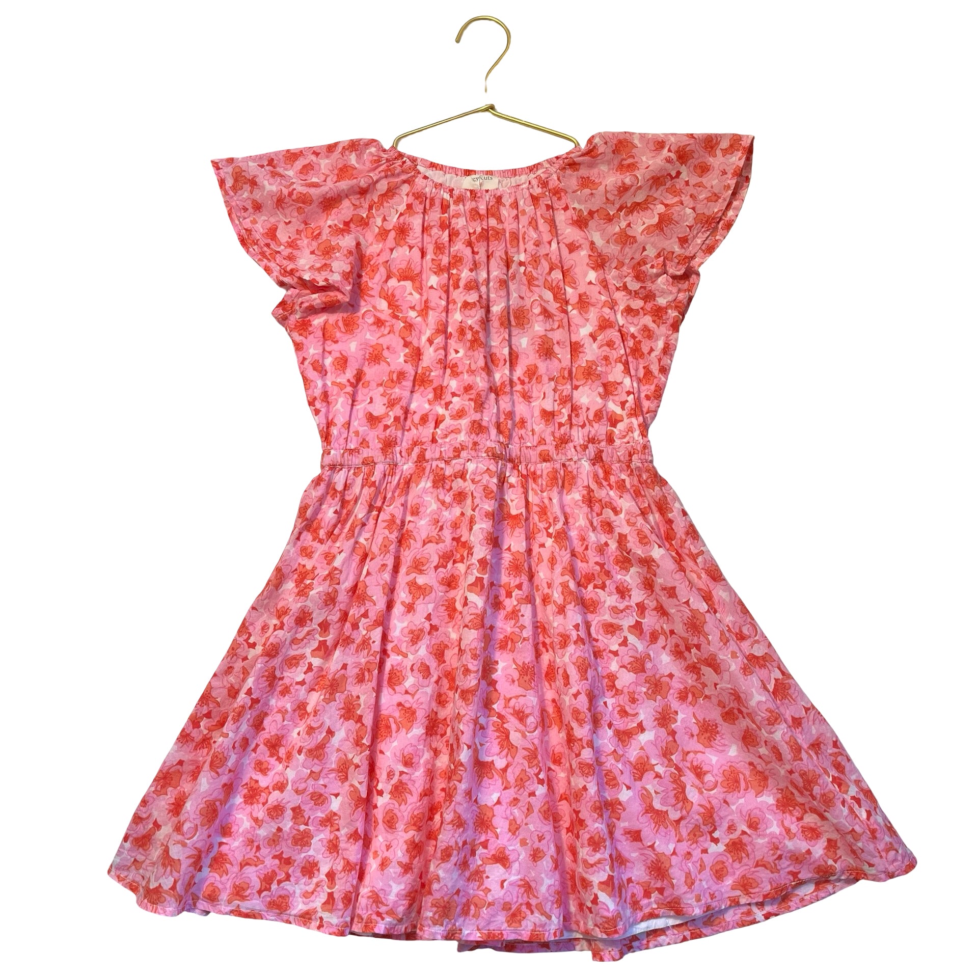 Crewcuts Pink Floral Dress - Size 8
