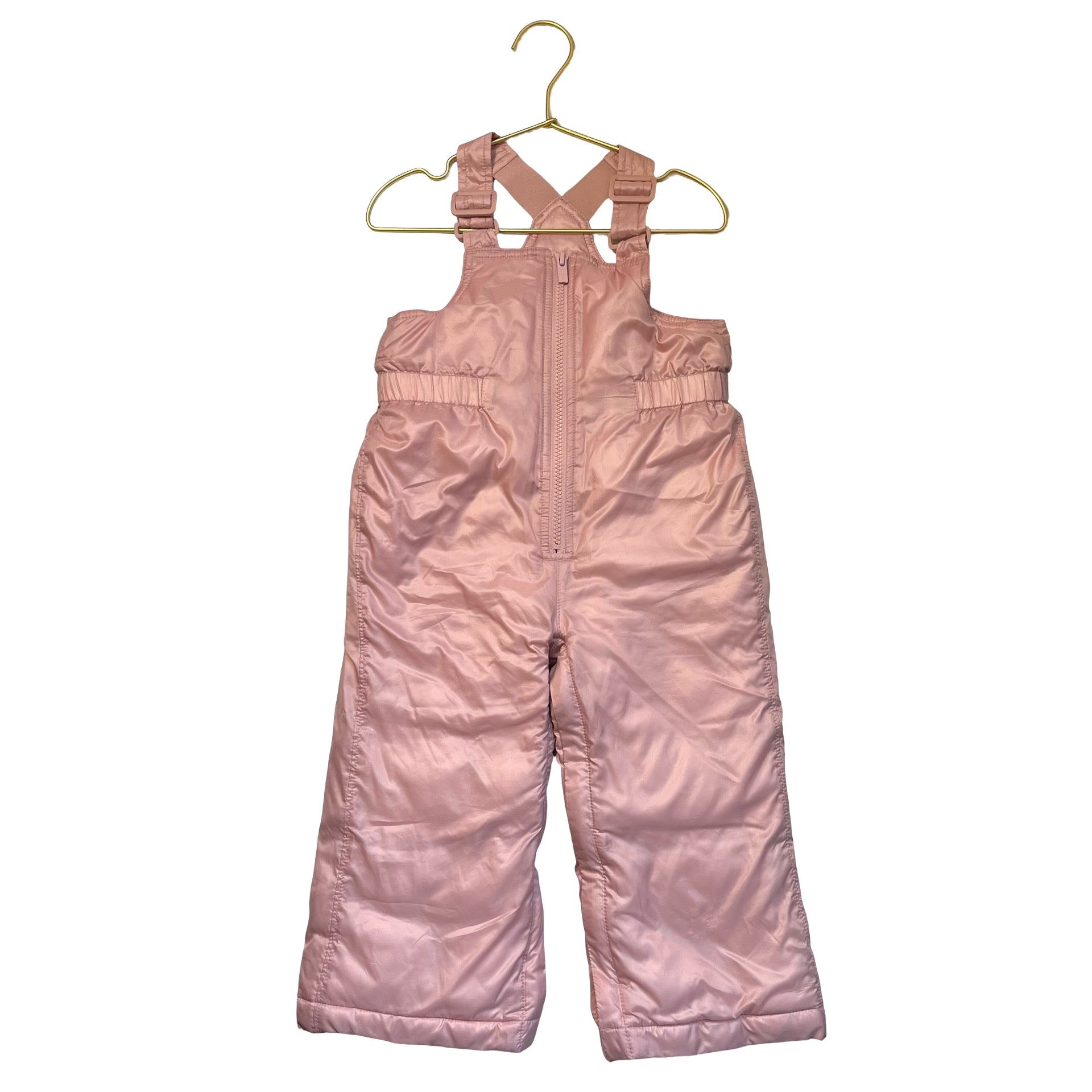 Baby Gap Pink Snow Bib - Size 2