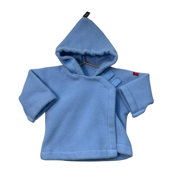 Widgeon Light Blue Fleece Hooded Jacket - Size 3 Mo