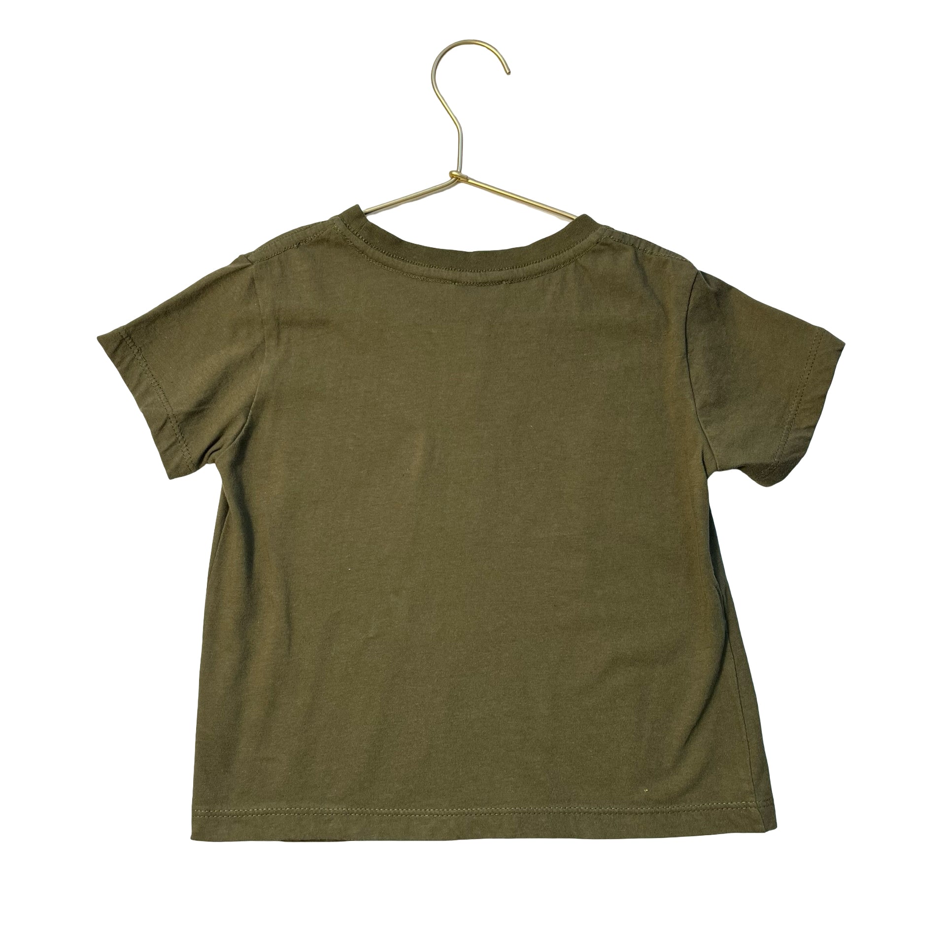 12PM Olive Green 'Hamptons Tennis Club' T-Shirt - Size S 4
