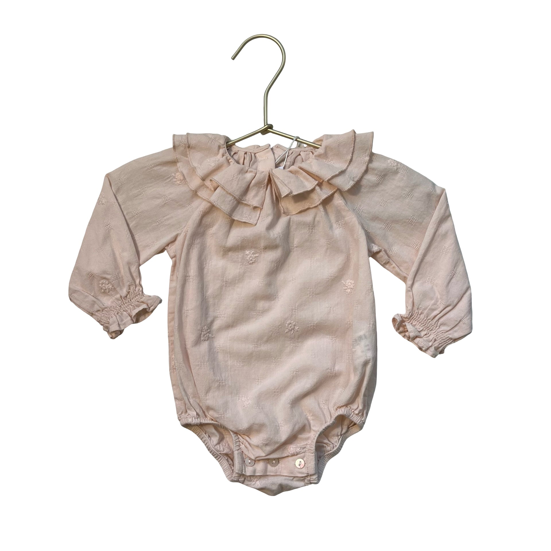 Zara Pink Bodysuit Blouse - Size 6-9 Mo