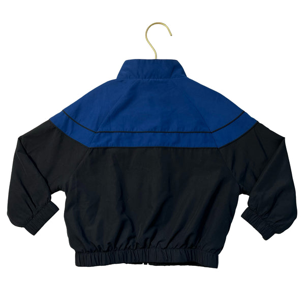 Lacoste Black & Blue Windbreaker Jacket - Size 3A