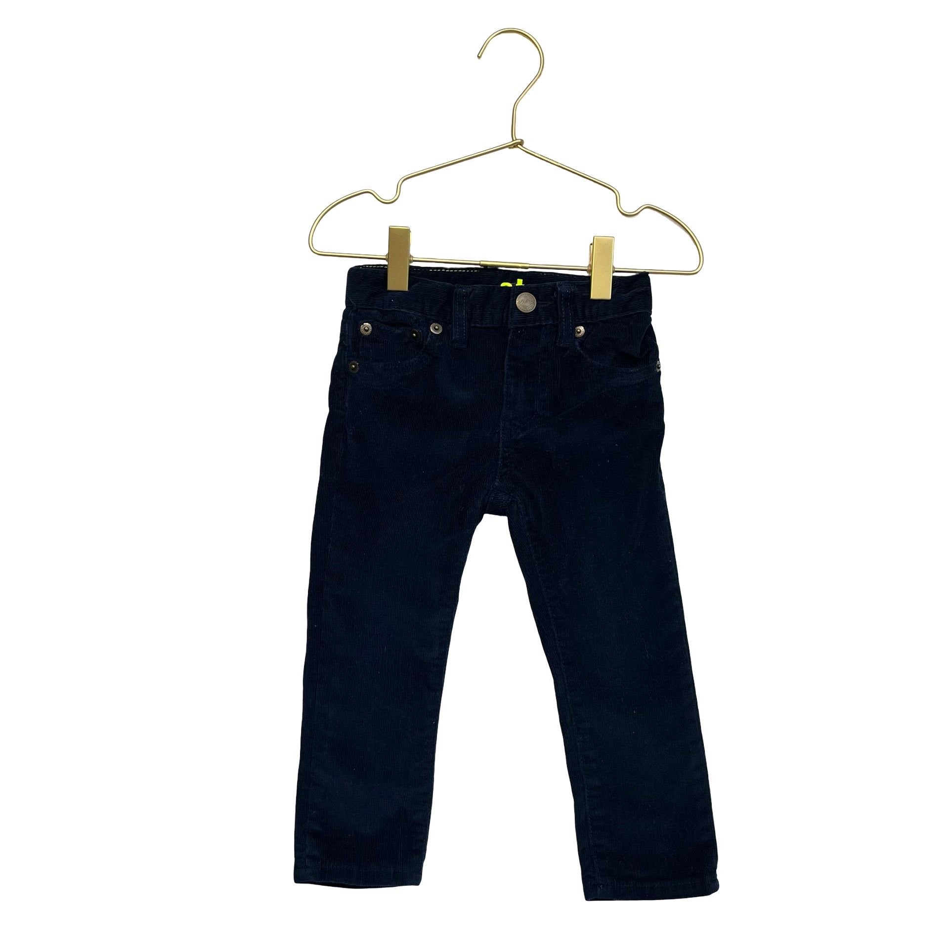 Crewcuts Stretch Navy Corduroy Pants - Size 2