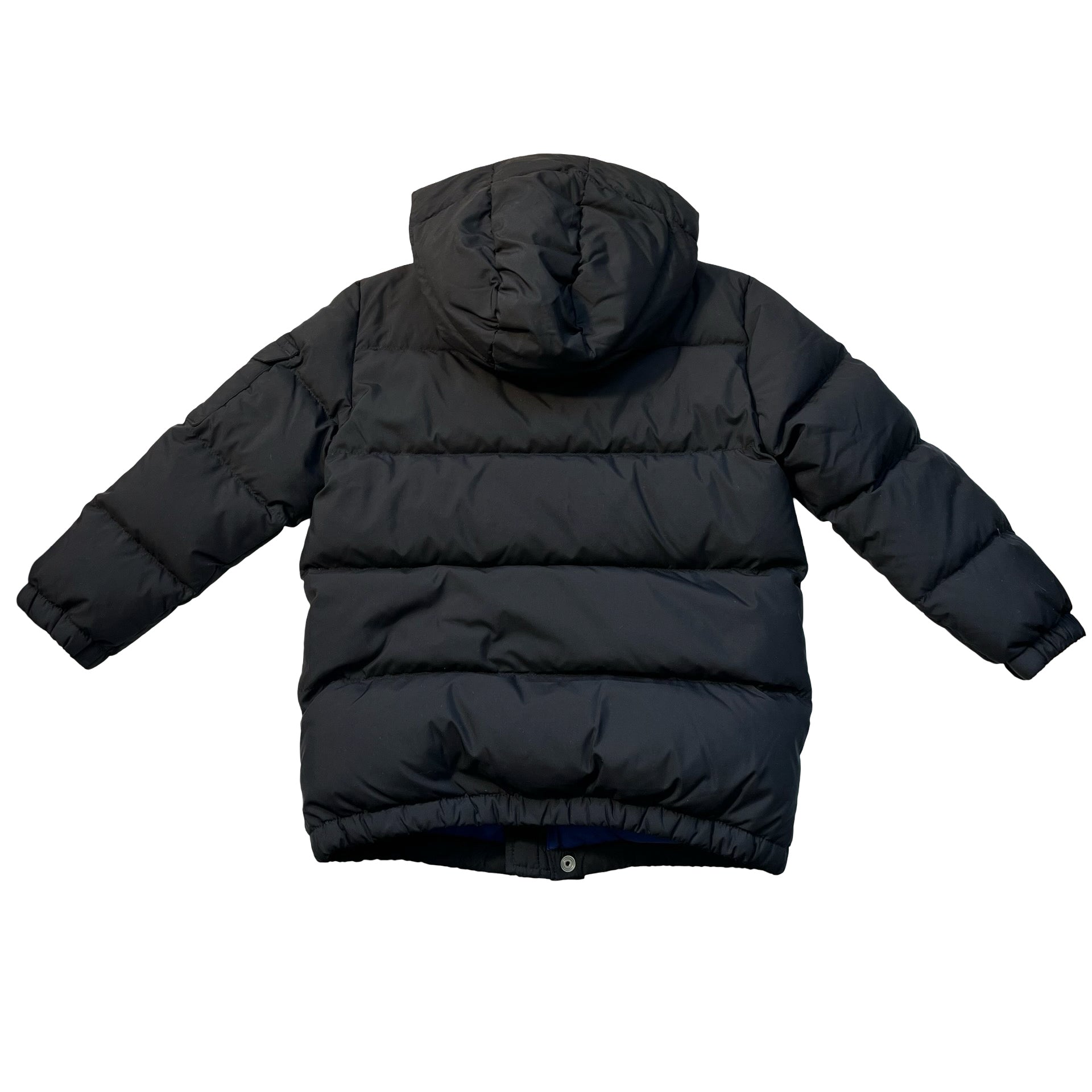 Polo Ralph Lauren Black Hooded Puffer Jacket - Size 5