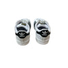 Adidas Superstar White & Black Sneakers - Size 8K
