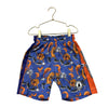 Flow Society Purple & Orange 'Mac and Cheese' Athletic Shorts - Size Youth S 6-7