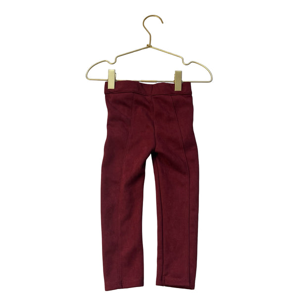 Janie and Jack Rust Faux Suede Pants - Size 2T