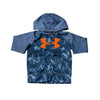 Under Armour Blue Camouflage Zip-Up Hooded Athletic Sweatshirt - Size 2T