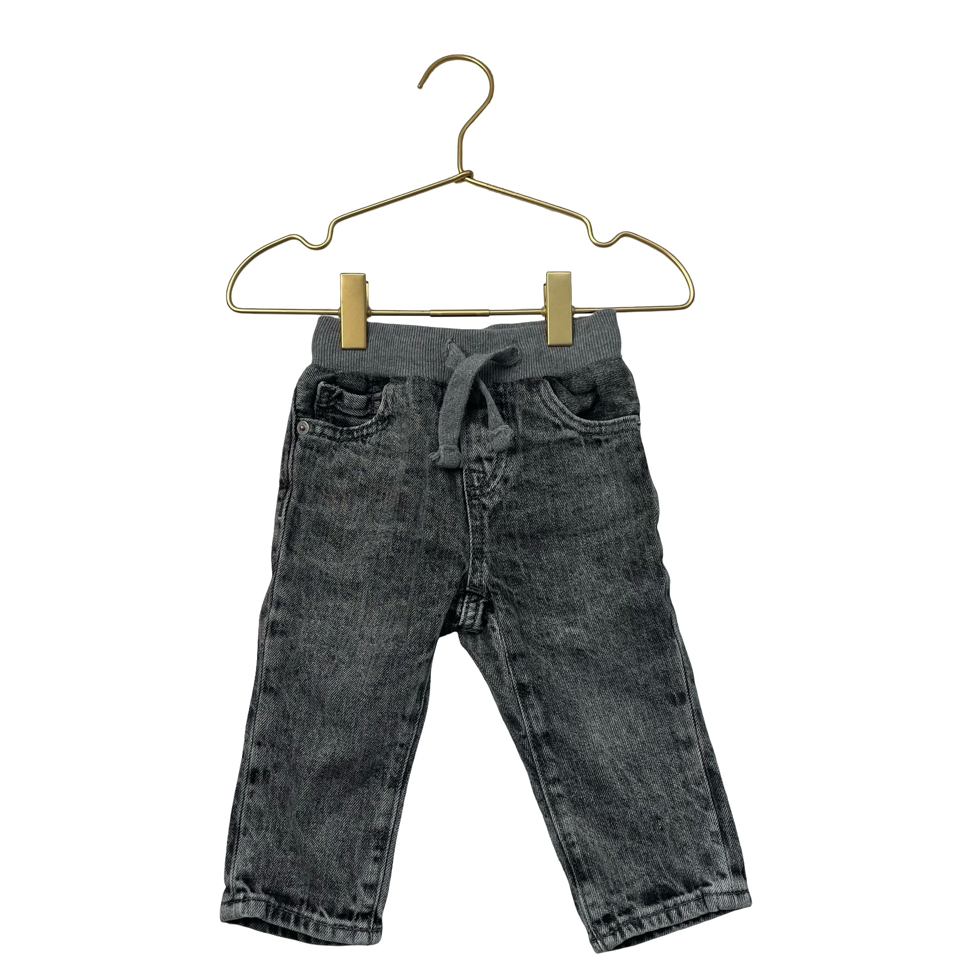 Baby Gap Slim Black Denim Jeans - Size 12-18 Mo