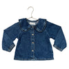 Zara Denim Button Down Blouse - Size 5