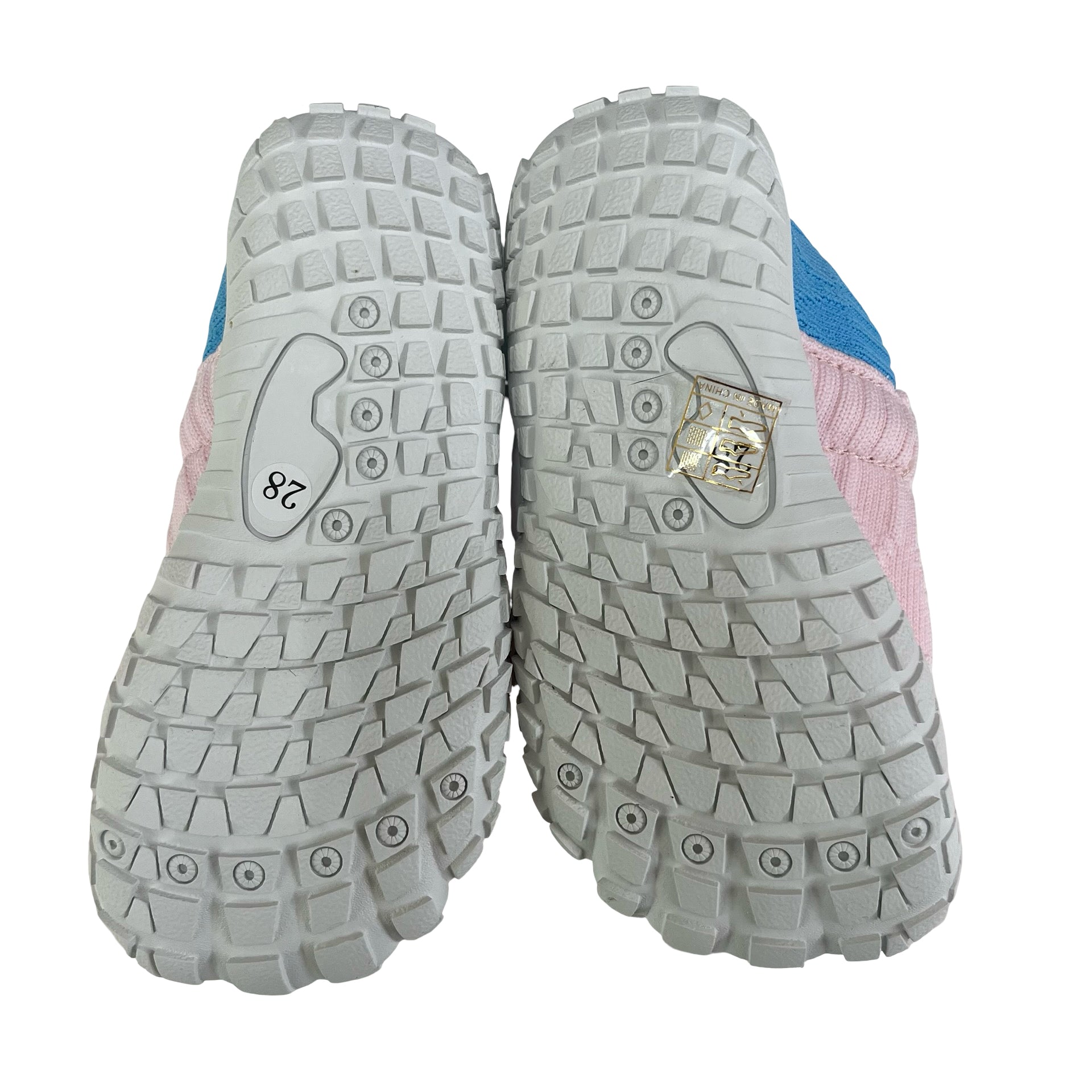 Watelves Pink & Blue Slip-On Shoes - Size 28 (11)