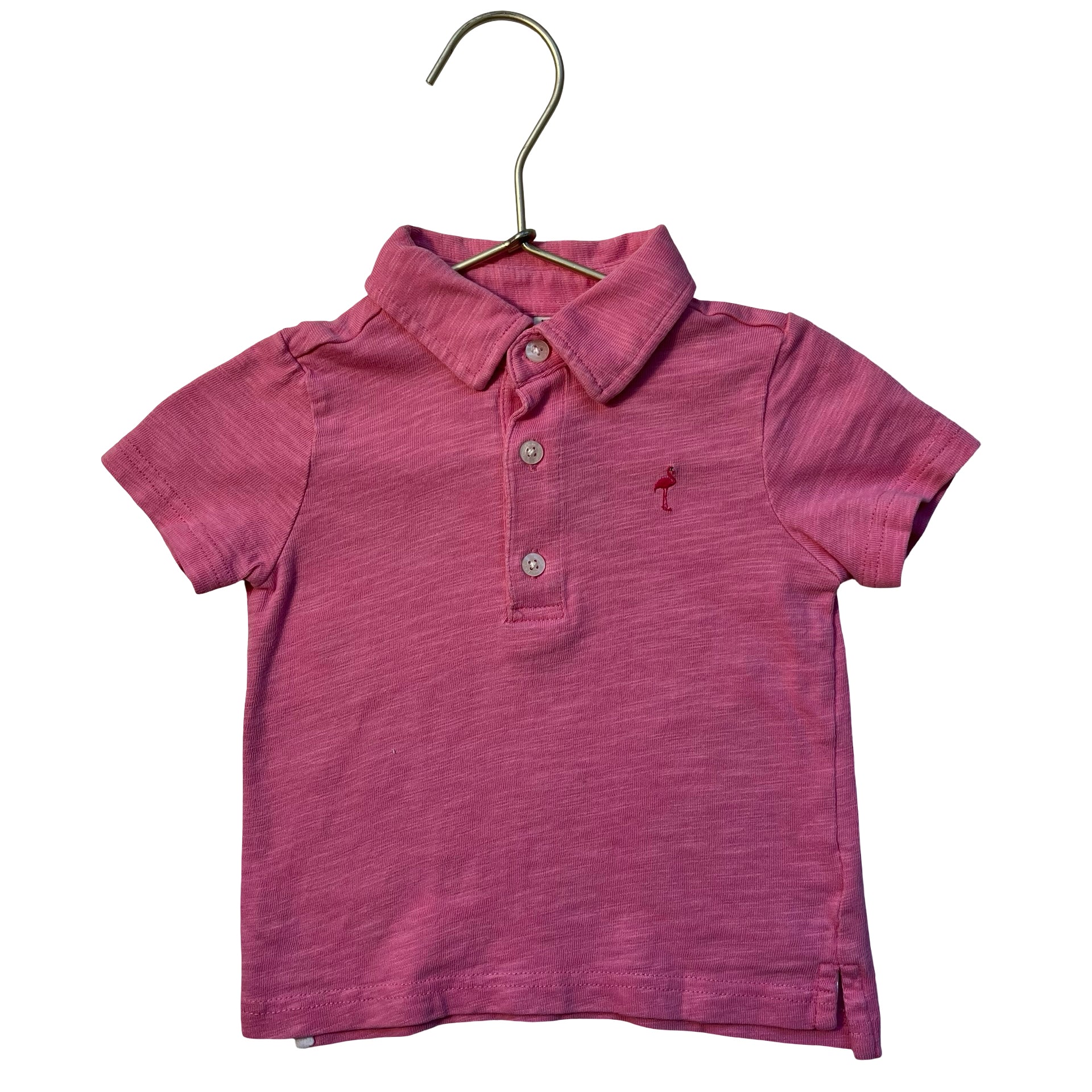 Janie and Jack Pink Polo Shirt - Size 12-18 Mo