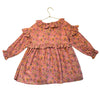 Louise Misha Pink Floral Dress - Size 6Y