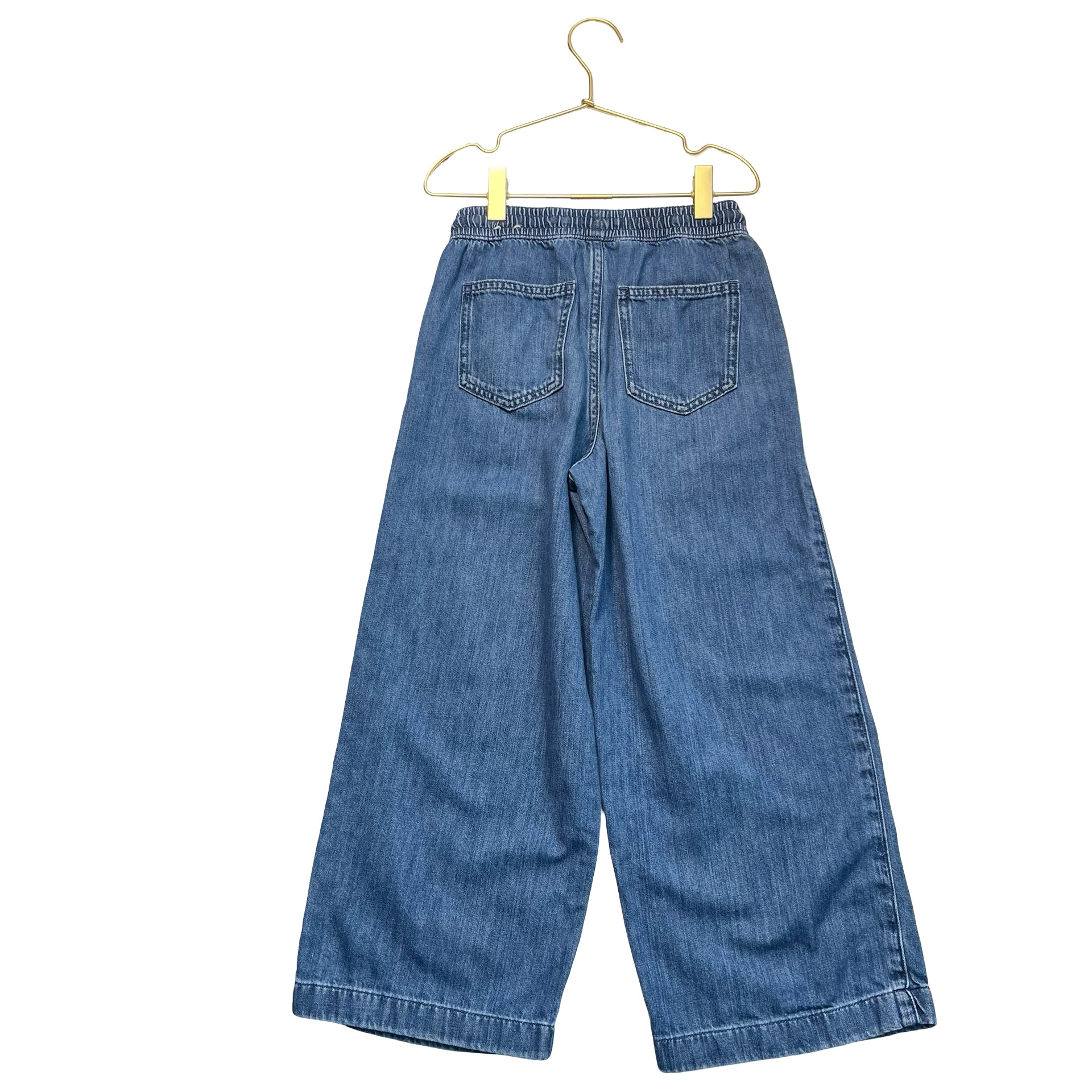 Crewcuts Wide-Leg Denim Jeans - Size 8
