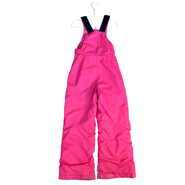 Columbia Pink Snow Bib (Note Wear on Hem) - Size S 7-8