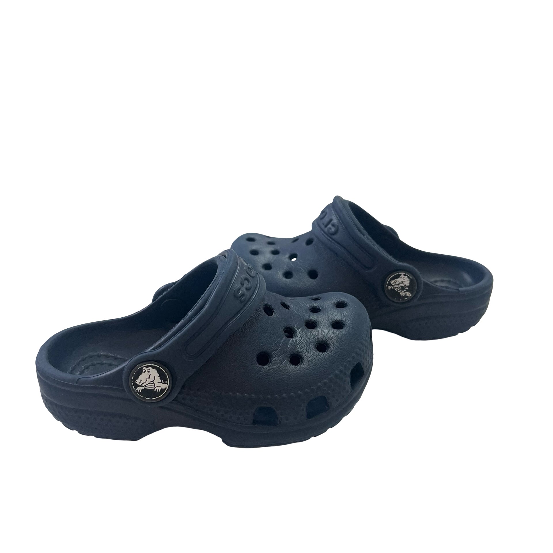 Crocs Navy Shoes - Size C5
